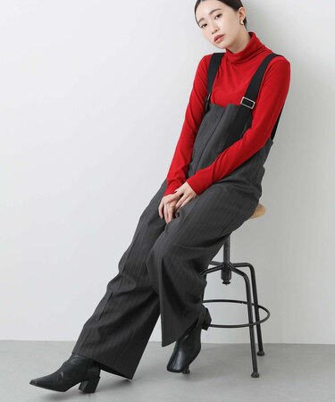 ２＿配色サス付サロペ