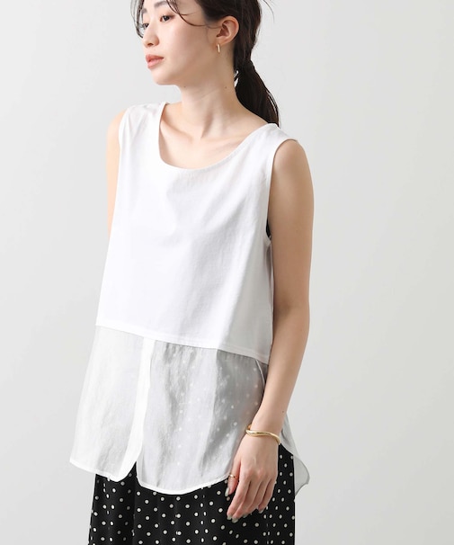 １＿レイヤードシアータンク