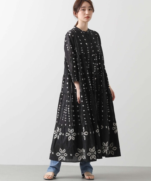 １＿ハート絞り柄シャツＯＰ