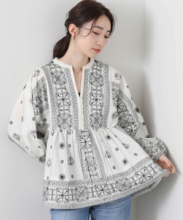 １＿インド刺繍ビブヨークＢＬ