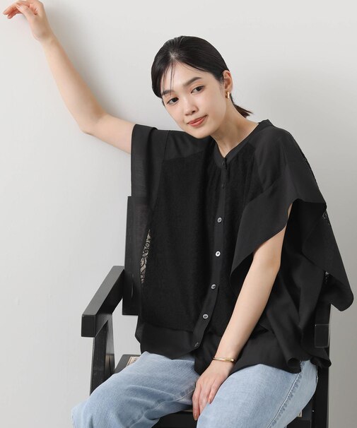 ２＿刺繍チュールレイヤーＢＬ