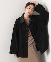２＿レザー衿付ツイルＪＫ