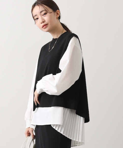 マイストラーダ チュニックベスト Mystrada チュニックブラウス 2色