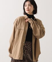 ２＿ワイヤー衿ツイルシャツ
