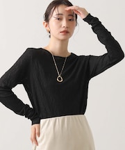 2_リーフ柄シアーカットLS