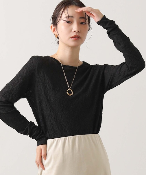 ２＿リーフ柄シアーカットＬＳ