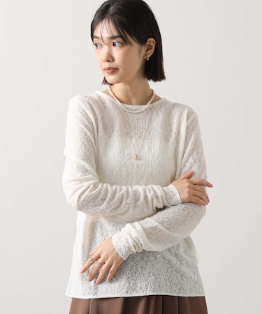 ２＿リーフ柄シアーカットＬＳ