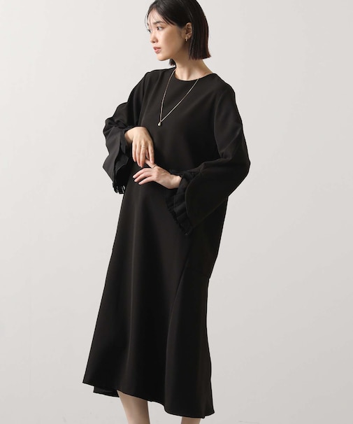 ２＿Ｗクロス袖フレアＯＰ