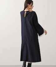 2_Wクロス袖フレアOP