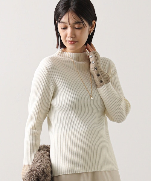 ５＿リブボトルＮ袖バイカラー