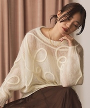 2_モヘア混コード刺繍クルー