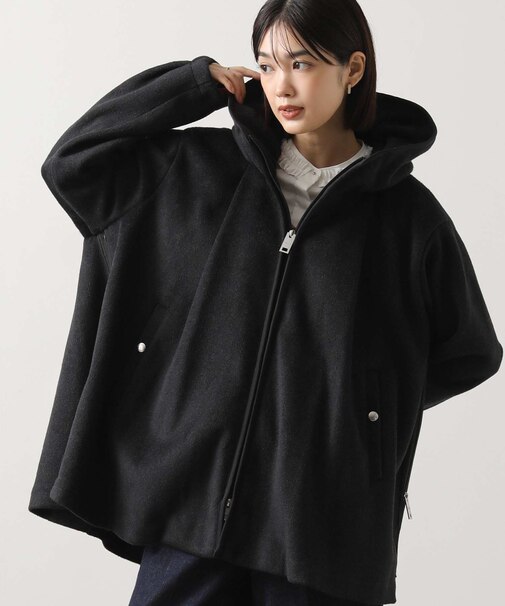 ２＿ビーバーフードポンチョ