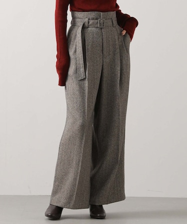 ４＿へリンボンツイードワイド