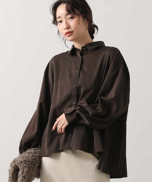 ２＿Ｂフレアプリーツシャツ