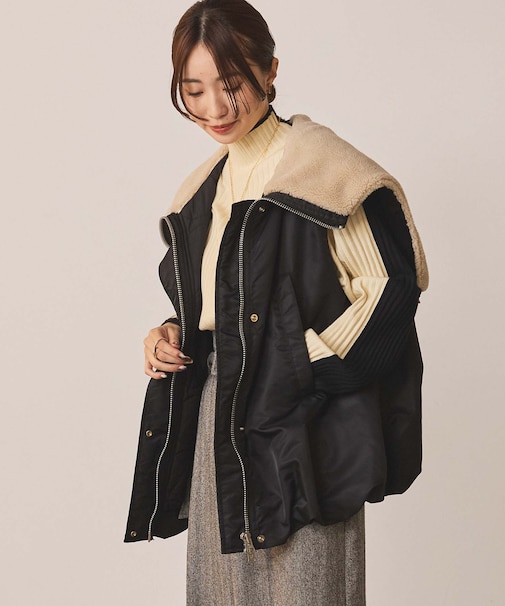 １＿ボアフードフライトベスト