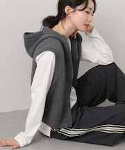 ２＿ニットベストパーカー