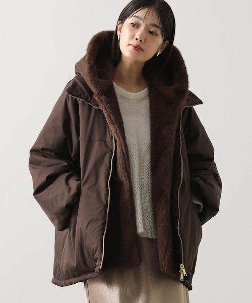 2＿取り外しファー中綿フード｜グレディブリリアンの通販｜&mall