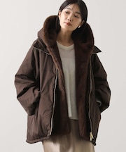 ２＿取り外しファー中綿フード