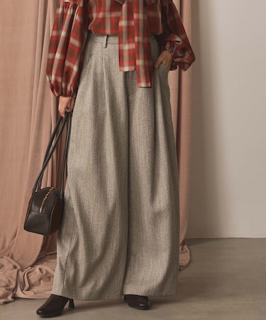 2_ヘリンボーンタックワイド