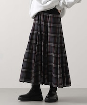 ２＿モールチェックＷリブＳＫ