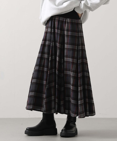 ２＿モールチェックＷリブＳＫ