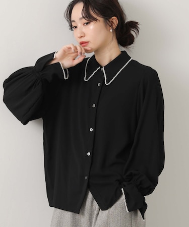 ２＿パール衿ジョーゼットＢＬ