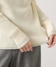 3_リブHN袖口ラメ