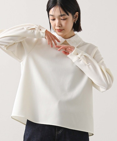 ２＿ジョーゼットレースカラー