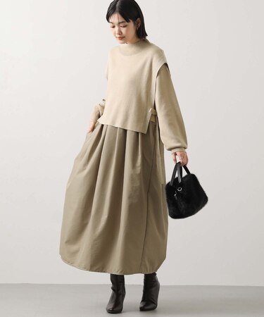 ２＿ベスト×ニットＯＰｓｅｔ