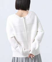 ２＿タック編みＺＩＰ２ＷＡＹ