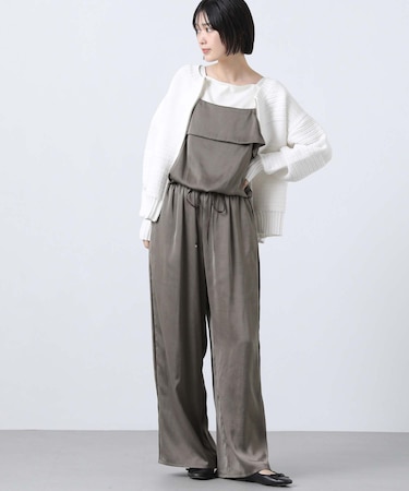 ２＿ＬＵサテンキャミサロペ