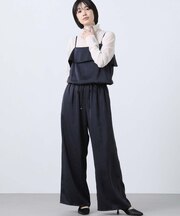 ２＿ＬＵサテンキャミサロペ