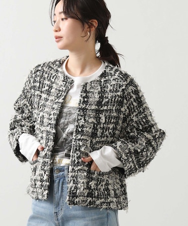 ２＿ＬＵリボンツイードＪＫ