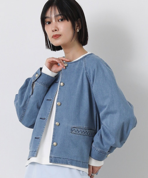 ２＿ＬＵクルーデニムＪＫ