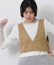 1_ECOスエードビスチェ