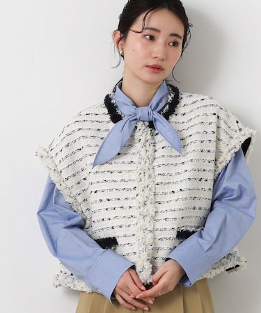 １＿ＬＵツイードＦＲベスト