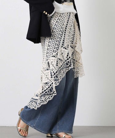 ２＿レース巻きスカート