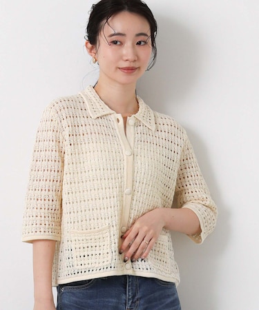 １＿ＴＷＷ襟付かぎ針風レース