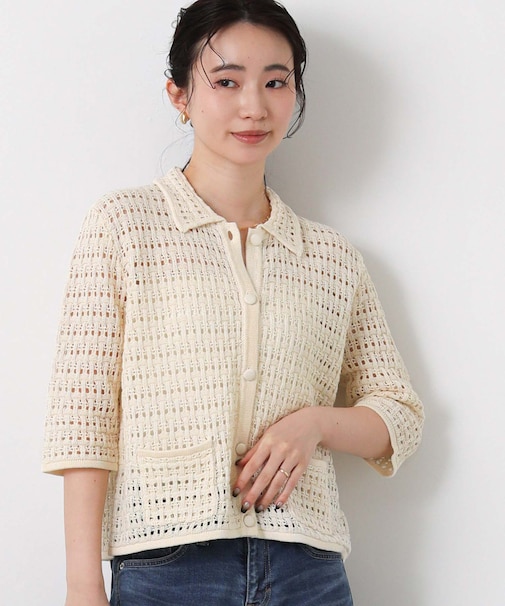 １＿ＴＷＷ襟付かぎ針風レース