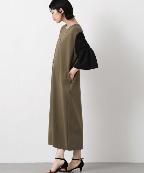 ２＿異素材ピンタック袖１１８