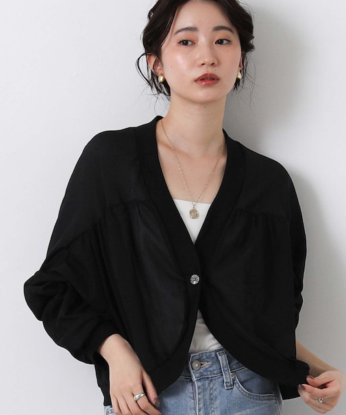 ２＿ガーゼ×シフォンボレロ