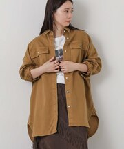 1_Almondシャツ