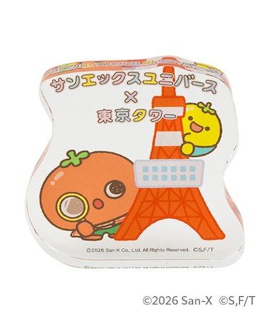 サンエックスユニバース×東京タワー アクリルブロック トマント