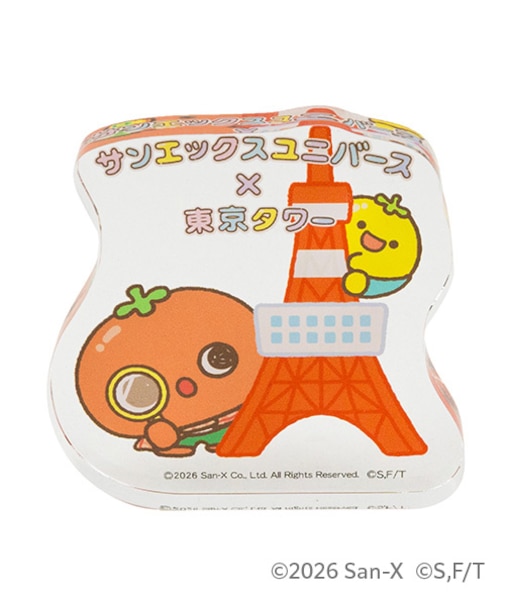 サンエックスユニバース×東京タワー アクリルブロック トマント