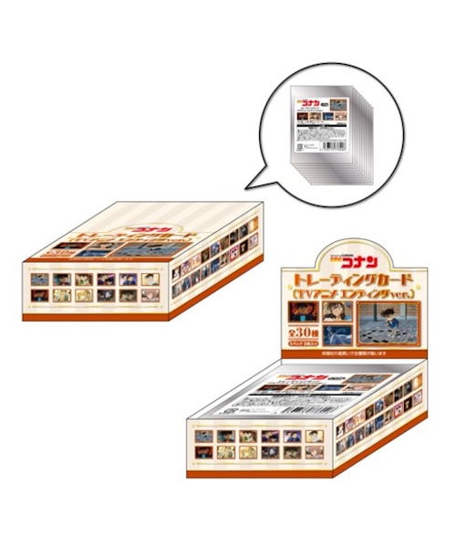 トレーディングアクリルパズル TVアニメオープニング＆エンディングver BOX コナンランド グッズ『トレーディングアクリルパズル(TVアニメ
