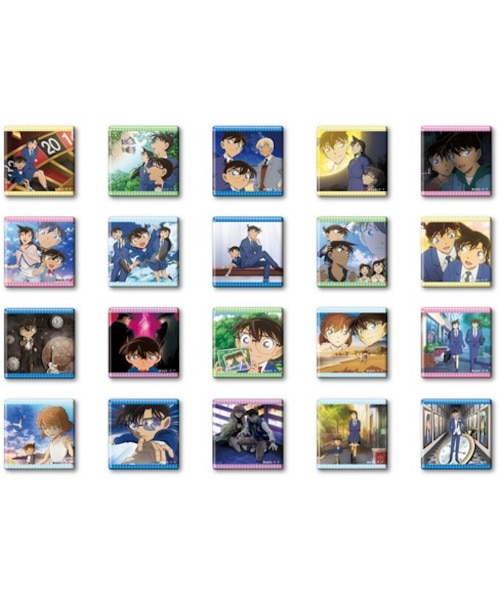 名探偵コナン TDメモリアル缶バッジvol.4 コンプリートBOX 未開封 名