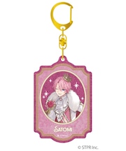 すとぷり グリッターアクリルキーホルダー(さとみ)【10月以降順次発送予定】