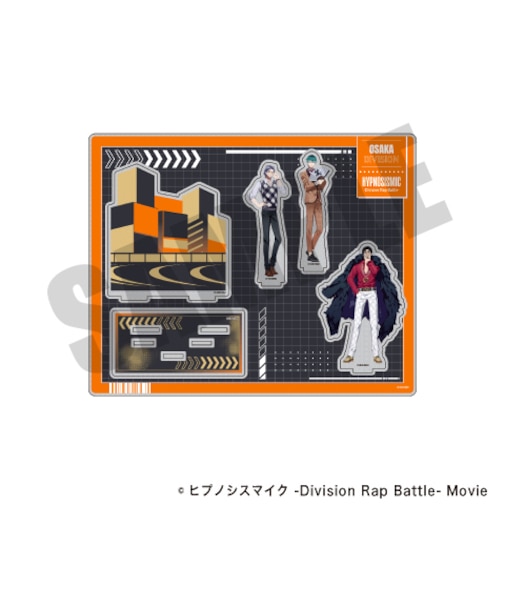 『ヒプノシスマイク』ジオラマアクリルスタンド(どついたれ本舗/大阪ver.)【2026年7月中旬以降発送予定】