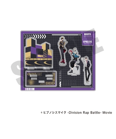 『ヒプノシスマイク』ジオラマアクリルスタンド(Bad Ass Temple/大阪ver.)【2026年7月中旬以降発送予定】