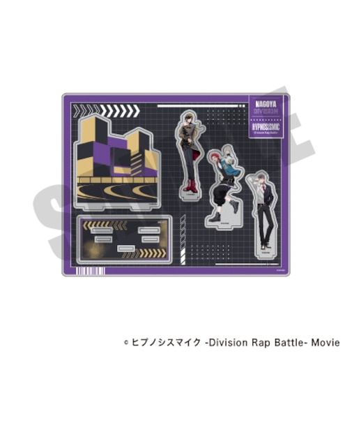 『ヒプノシスマイク』ジオラマアクリルスタンド(Bad Ass Temple/大阪ver.)【2026年7月中旬以降発送予定】